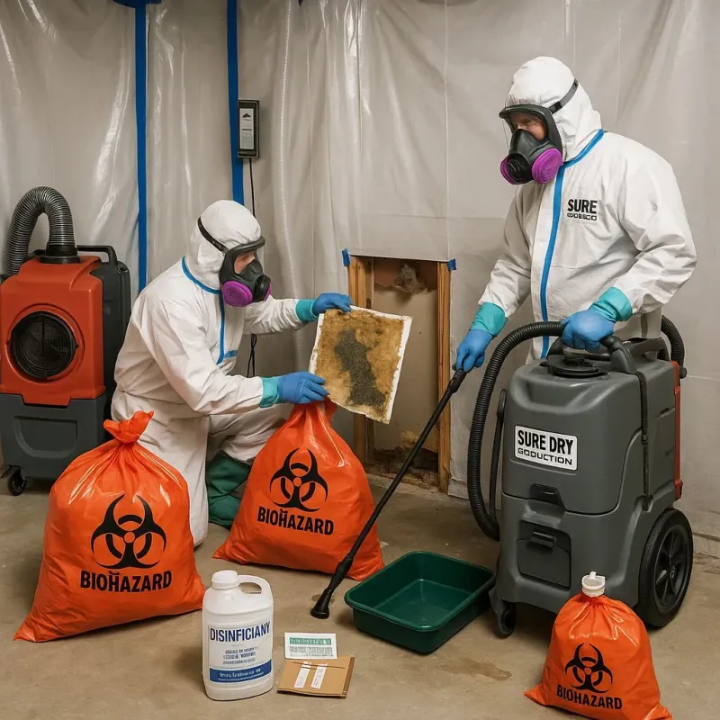 Contaminated Water Handling Protocols process in Wayne County, IL